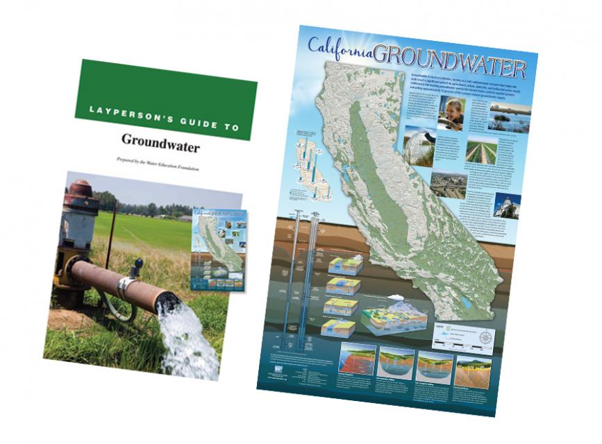 Image of our Groundwater Map and Layperson's Guide to Groundwater.